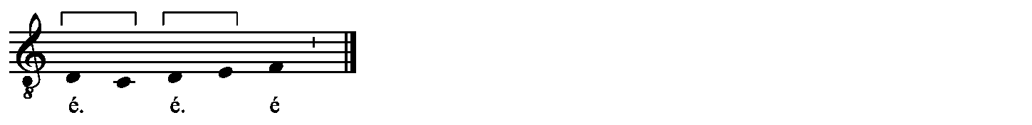 Refrain musical notation